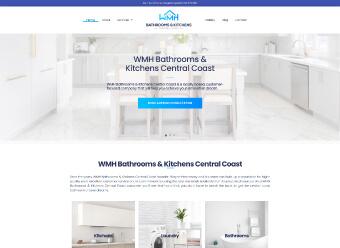 Bathroom renovations website by Monster IT