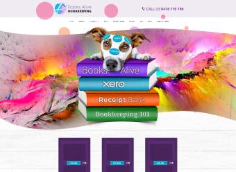 Bookkeeping website by Monster IT