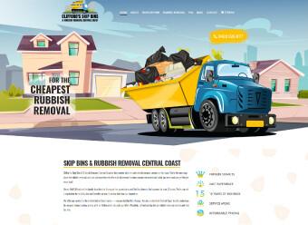 Rubbish removal website by Monster IT