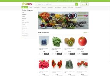 Grocery delivery website by Monster IT