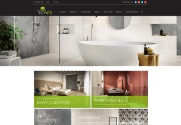 Tile store website by Monster IT