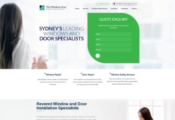 Windows & doors website by Monster IT